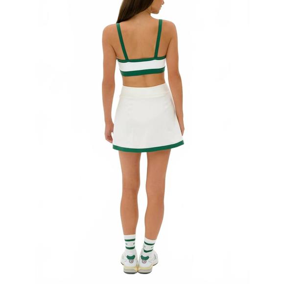 NEW SPLITS59 monah rigor skort in white / arugula - Picture 5 of 6